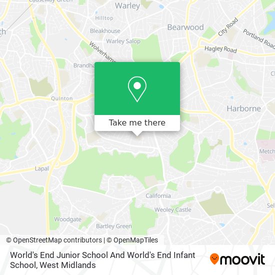 World's End Junior School And World's End Infant School map