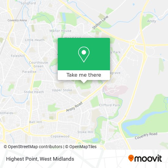 Highest Point map
