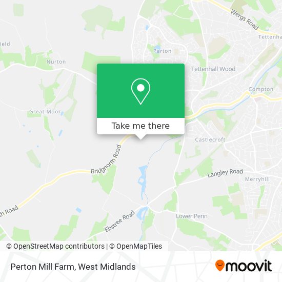 Perton Mill Farm map