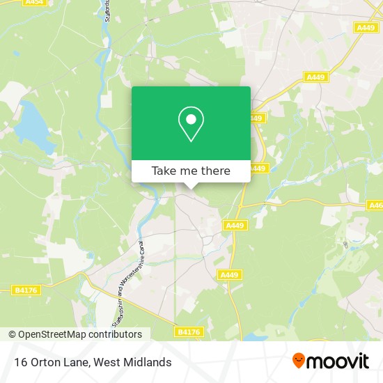 16 Orton Lane map