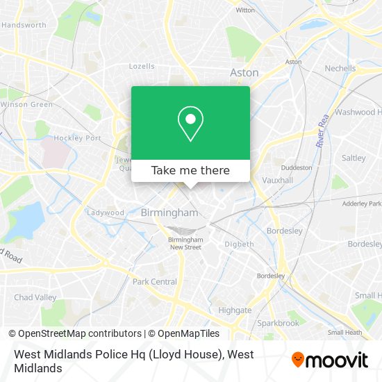West Midlands Police Hq (Lloyd House) map