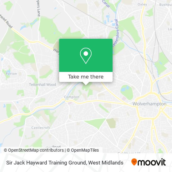 Sir Jack Hayward Training Ground map