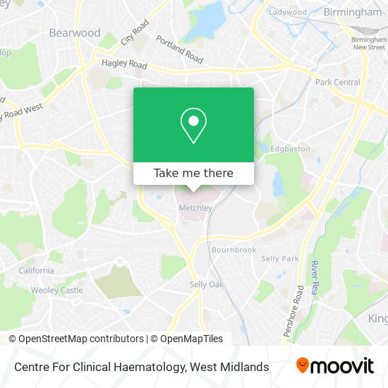Centre For Clinical Haematology map