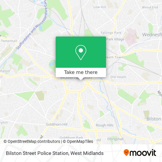 Bilston Street Police Station map
