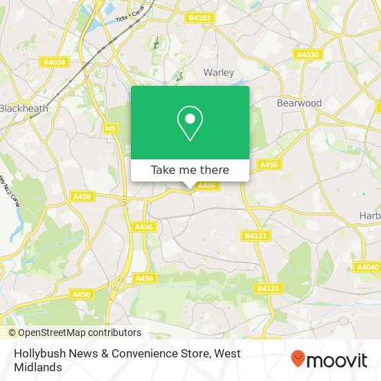 Hollybush News & Convenience Store map