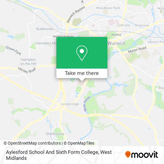 Aylesford School And Sixth Form College map
