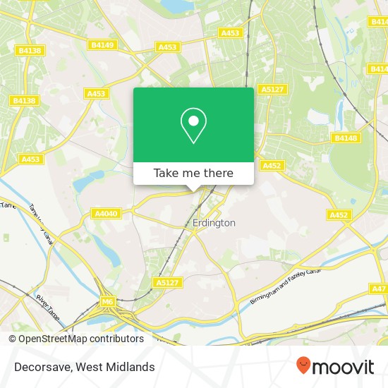 Decorsave map