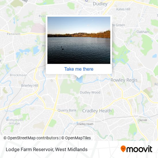 Lodge Farm Reservoir map