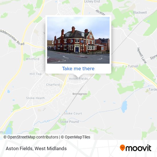 Aston Fields map