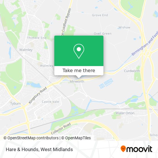 Hare & Hounds map
