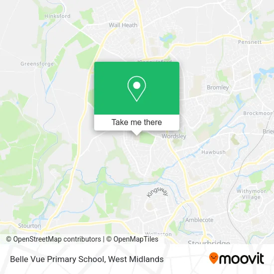 Belle Vue Primary School map