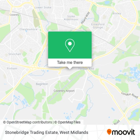 Stonebridge Trading Estate map