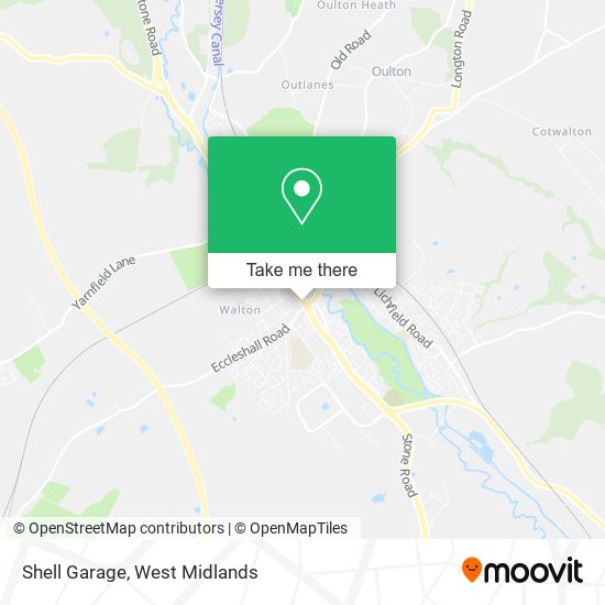 Shell Garage map