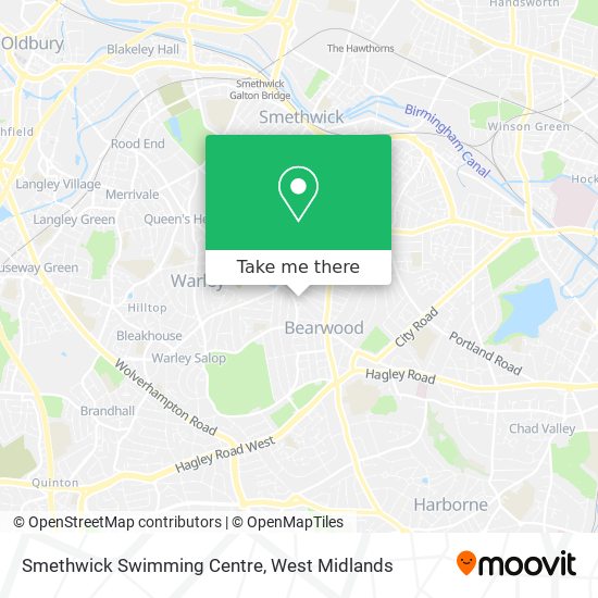 Smethwick Swimming Centre map