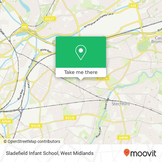 Sladefield Infant School map