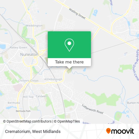 Crematorium map