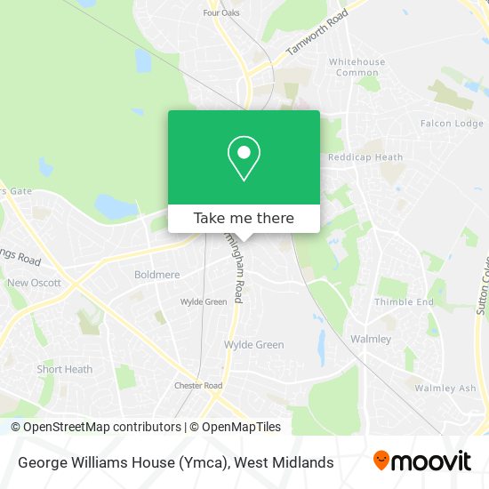 George Williams House (Ymca) map