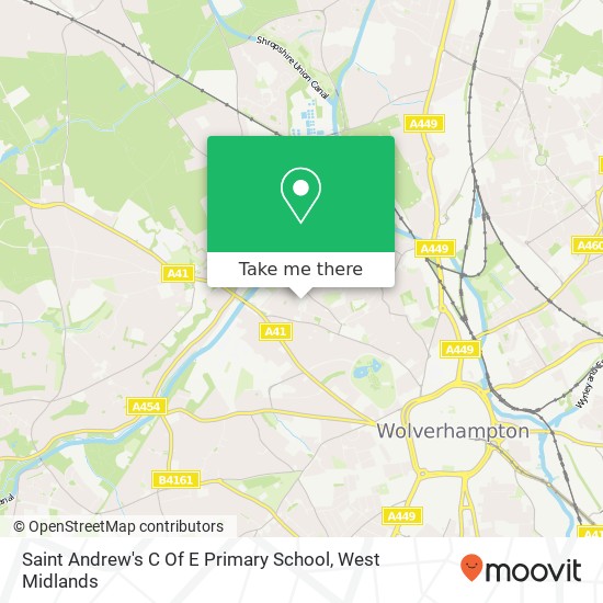 Saint Andrew's C Of E Primary School map