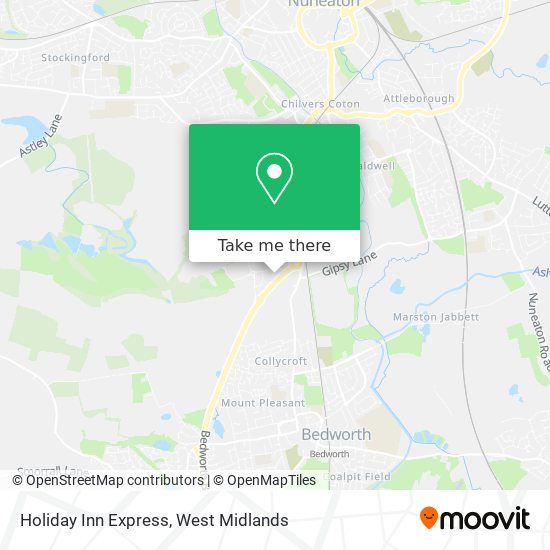 Holiday Inn Express map