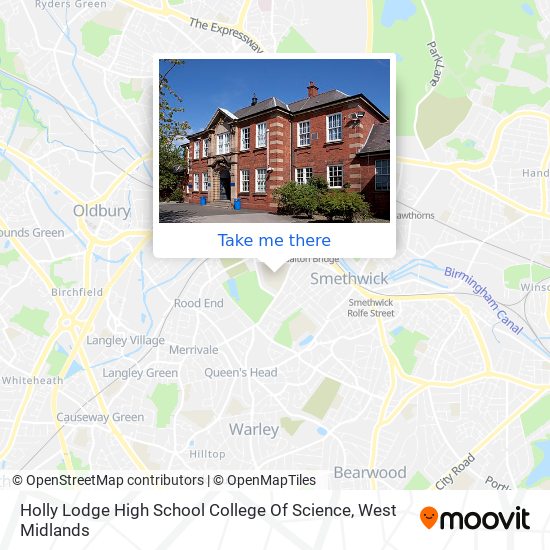 Holly Lodge High School College Of Science map