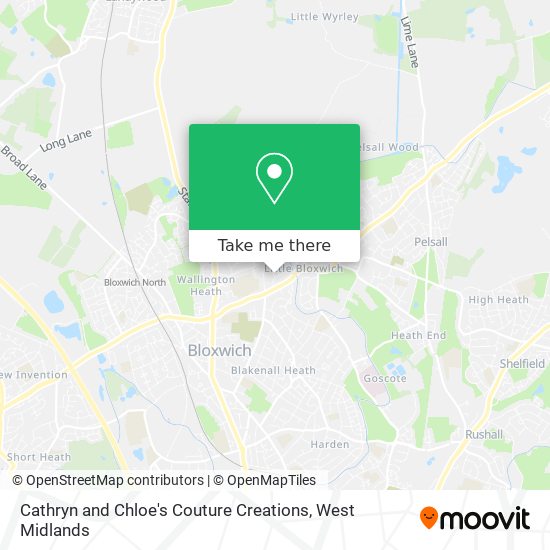 Cathryn and Chloe's Couture Creations map