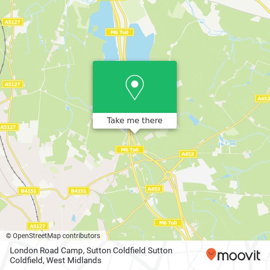 London Road Camp, Sutton Coldfield Sutton Coldfield map