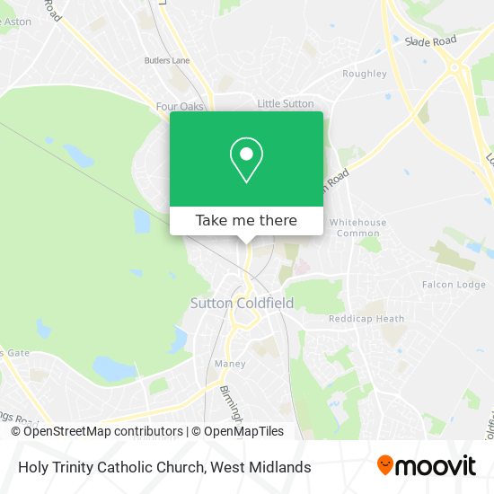 Holy Trinity Catholic Church map