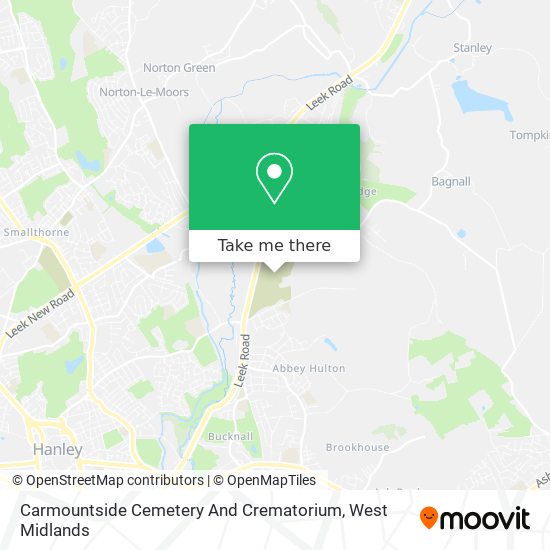 Carmountside Cemetery And Crematorium map