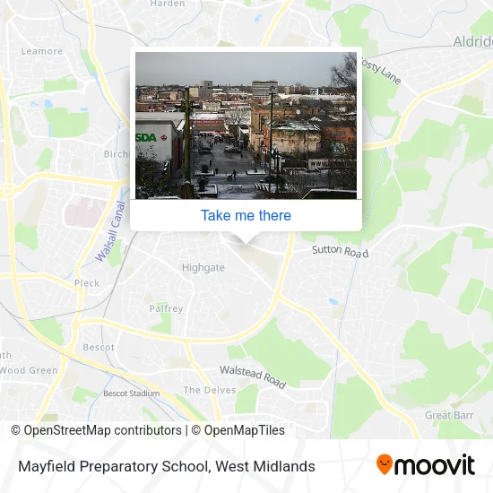 Mayfield Preparatory School map
