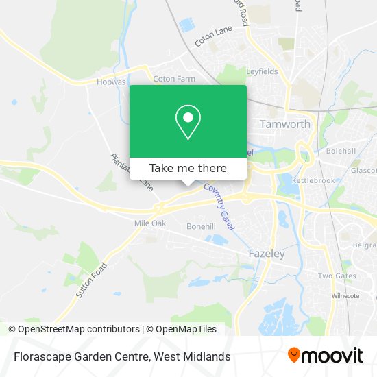 Florascape Garden Centre map