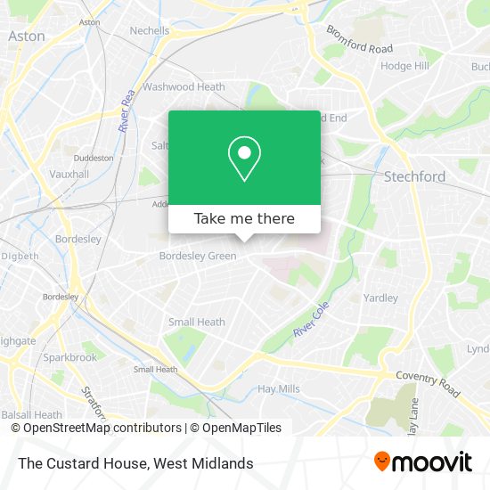 The Custard House map