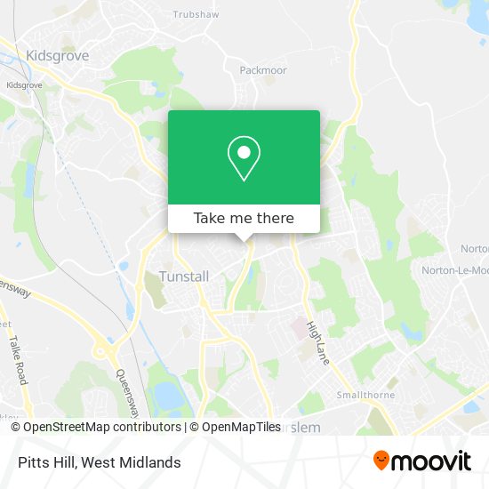 Pitts Hill map