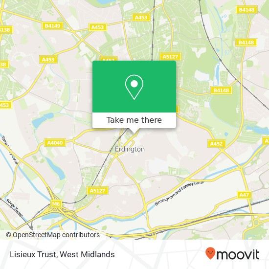 Lisieux Trust map