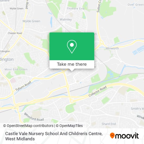 Castle Vale Nursery School And Children's Centre map