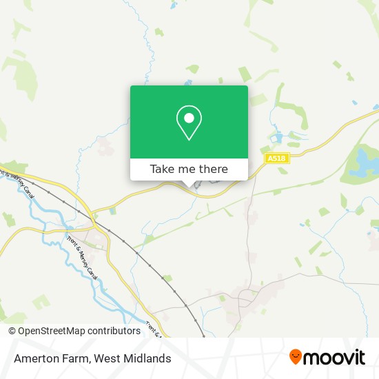 Amerton Farm map