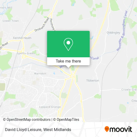 David Lloyd Leisure map