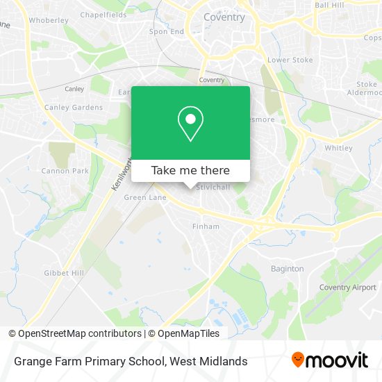Grange Farm Primary School map