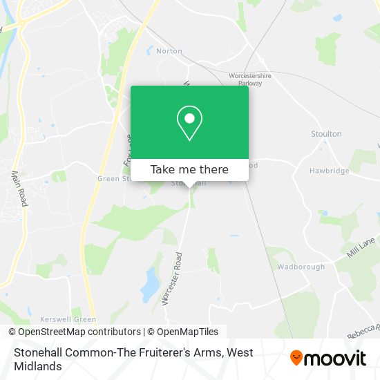 Stonehall Common-The Fruiterer's Arms map