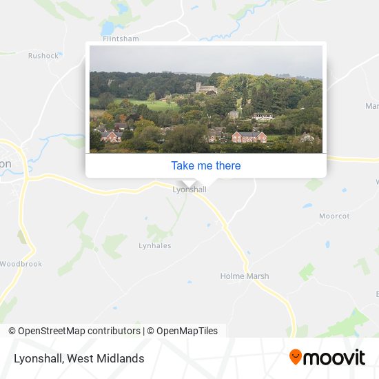 Lyonshall map