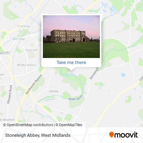 Stoneleigh Abbey map