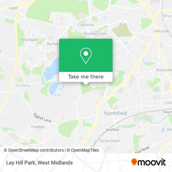 Ley Hill Park map