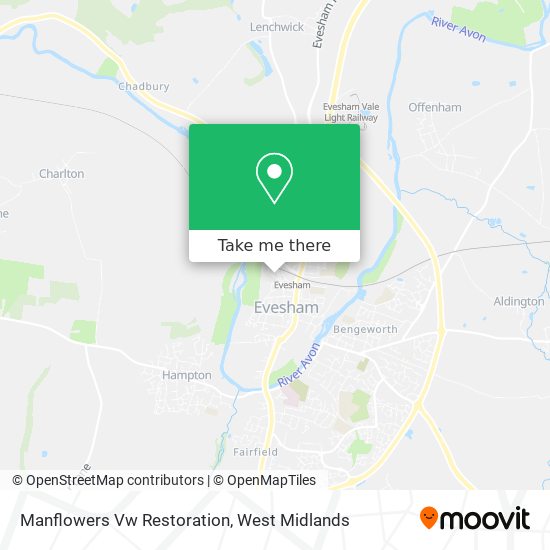 Manflowers Vw Restoration map