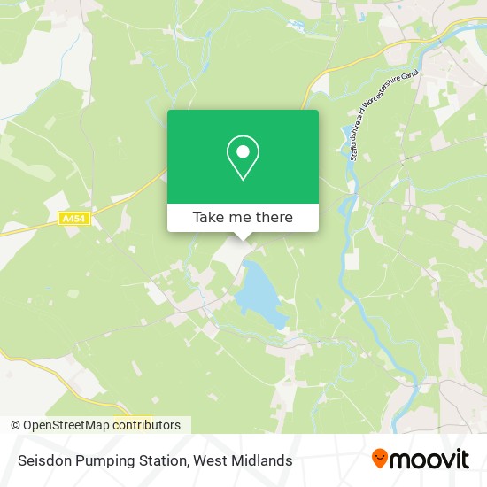 Seisdon Pumping Station map