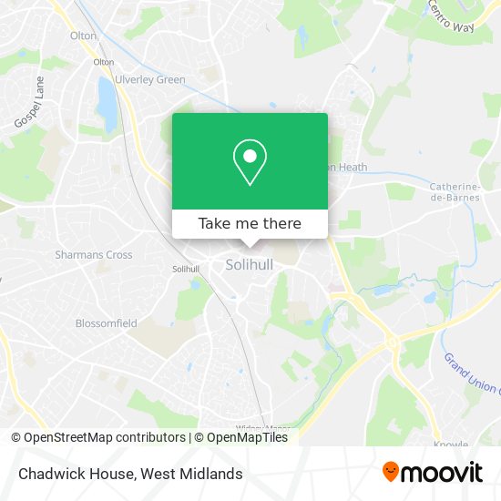 Chadwick House map