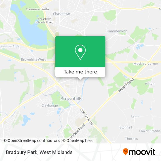 Bradbury Park map