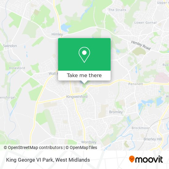 King George VI Park map