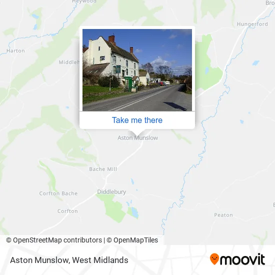 Aston Munslow map