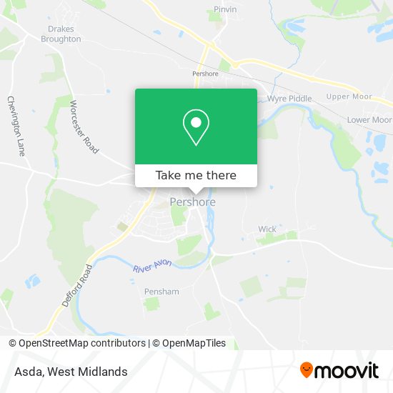 Asda map