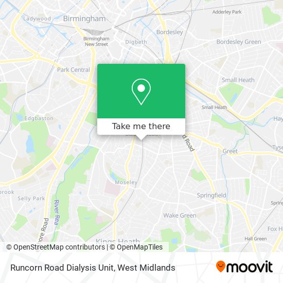 Runcorn Road Dialysis Unit map