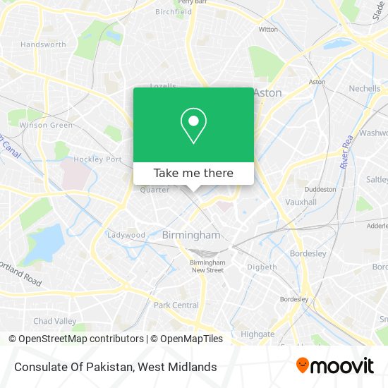 Consulate Of Pakistan map